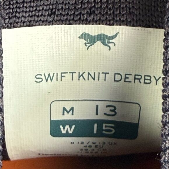 Wolf & Shepherd SwiftKnit Derby Lite V1 Oxford shoes men’s size 13 - Picture 7 of 8